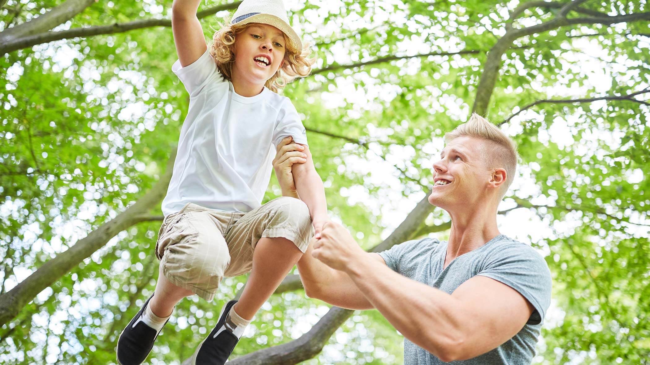 Giocare nella natura